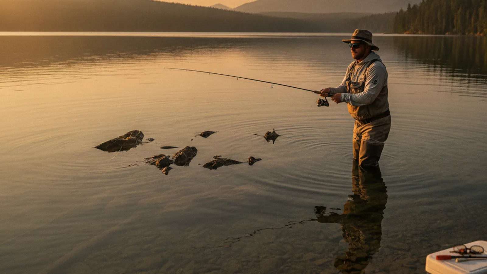 How to Find Fish Using Lake Structure